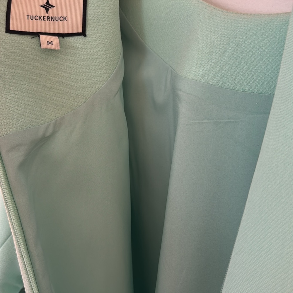 Tuckernuck Mint and Dark Green Long Sleeve Dress - Picture 5 of 5